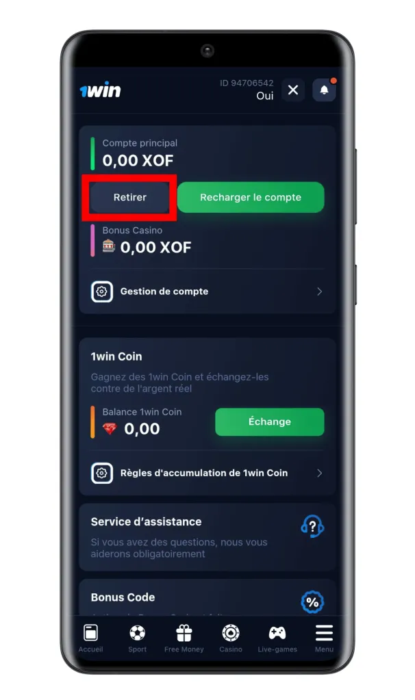 1Win Retrait 1Win Retrait